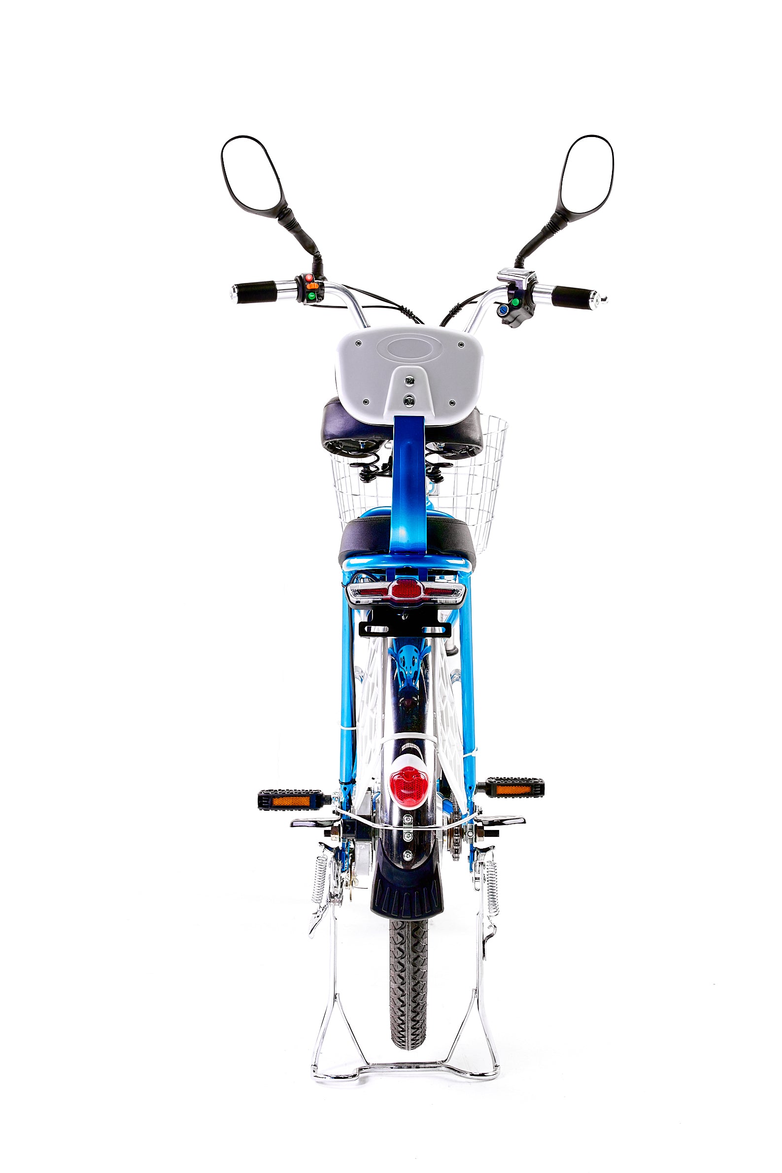Leafy Sky Dual-Rider Electric Bike – 20 MPH, 30-Mile Range - Leafybikes