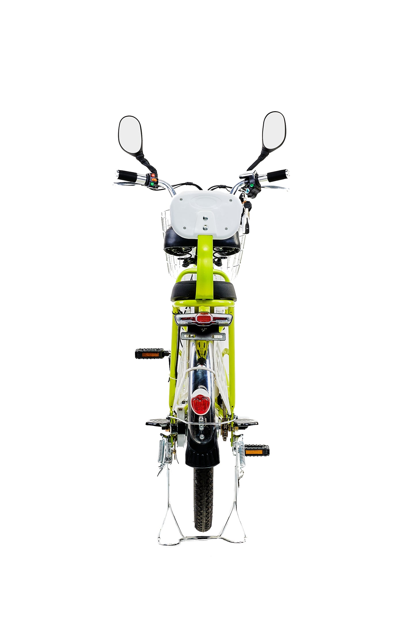 Leafy Leaf Dual-Rider Electric Bike – 20 MPH, 30-Mile Range - Leafybikes