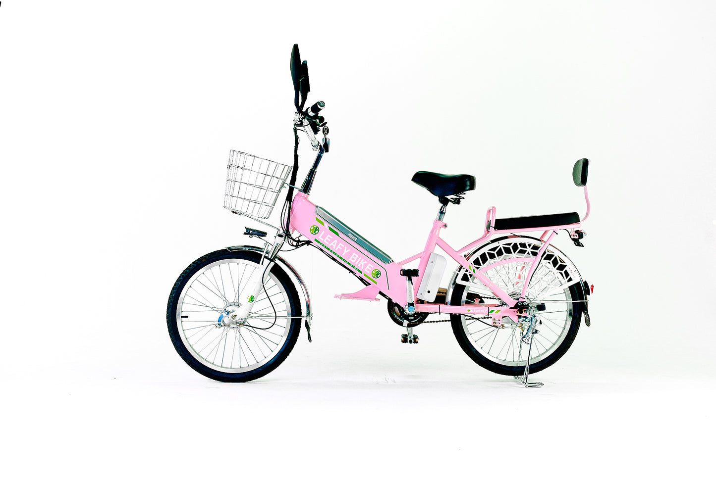 Leafy Spring Dual-Rider Electric Bike – 20 MPH, 30-Mile Range - Leafybikes