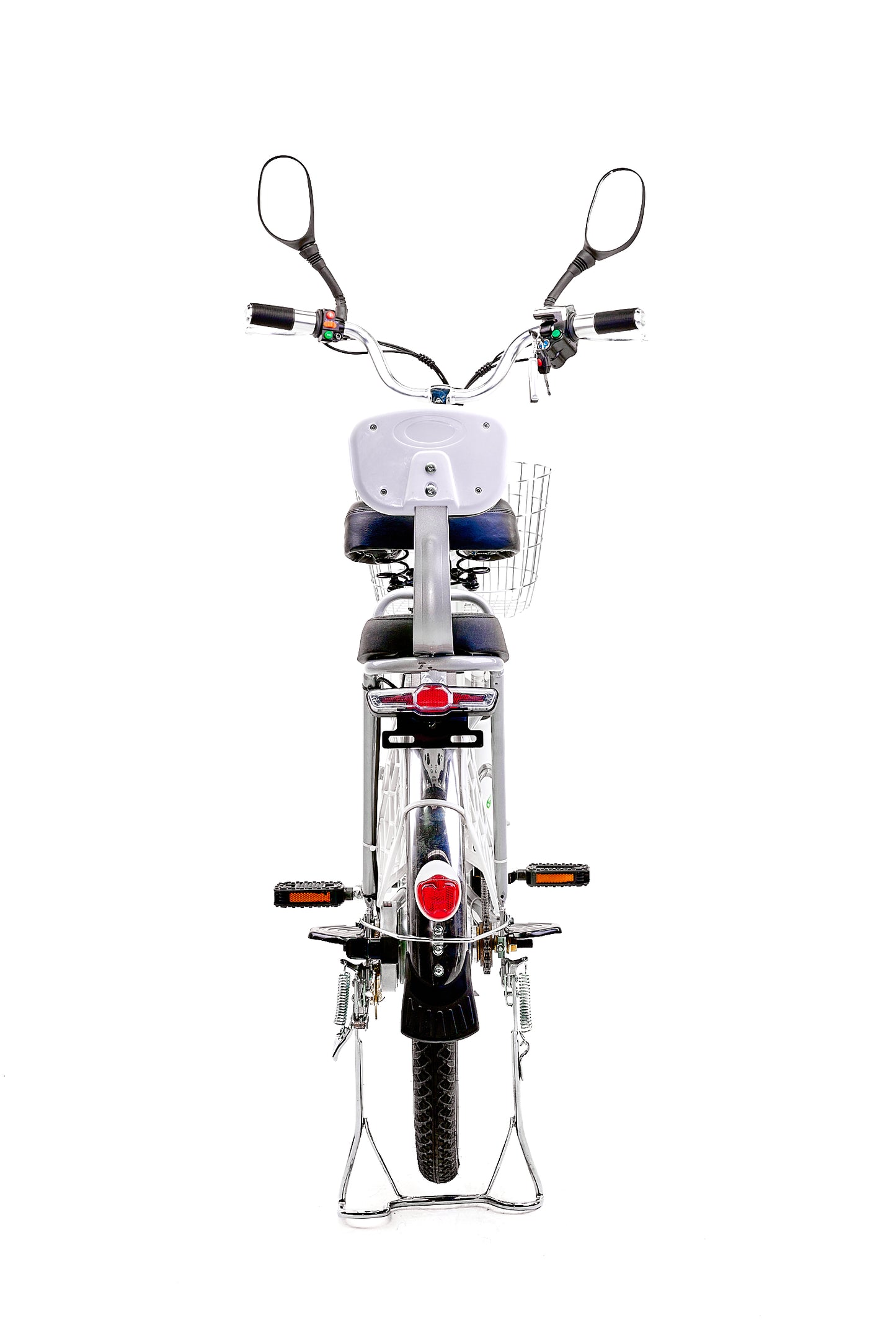 Leafy Stone Dual-Rider Electric Bike – 20 MPH, 30-Mile Range - Leafybikes