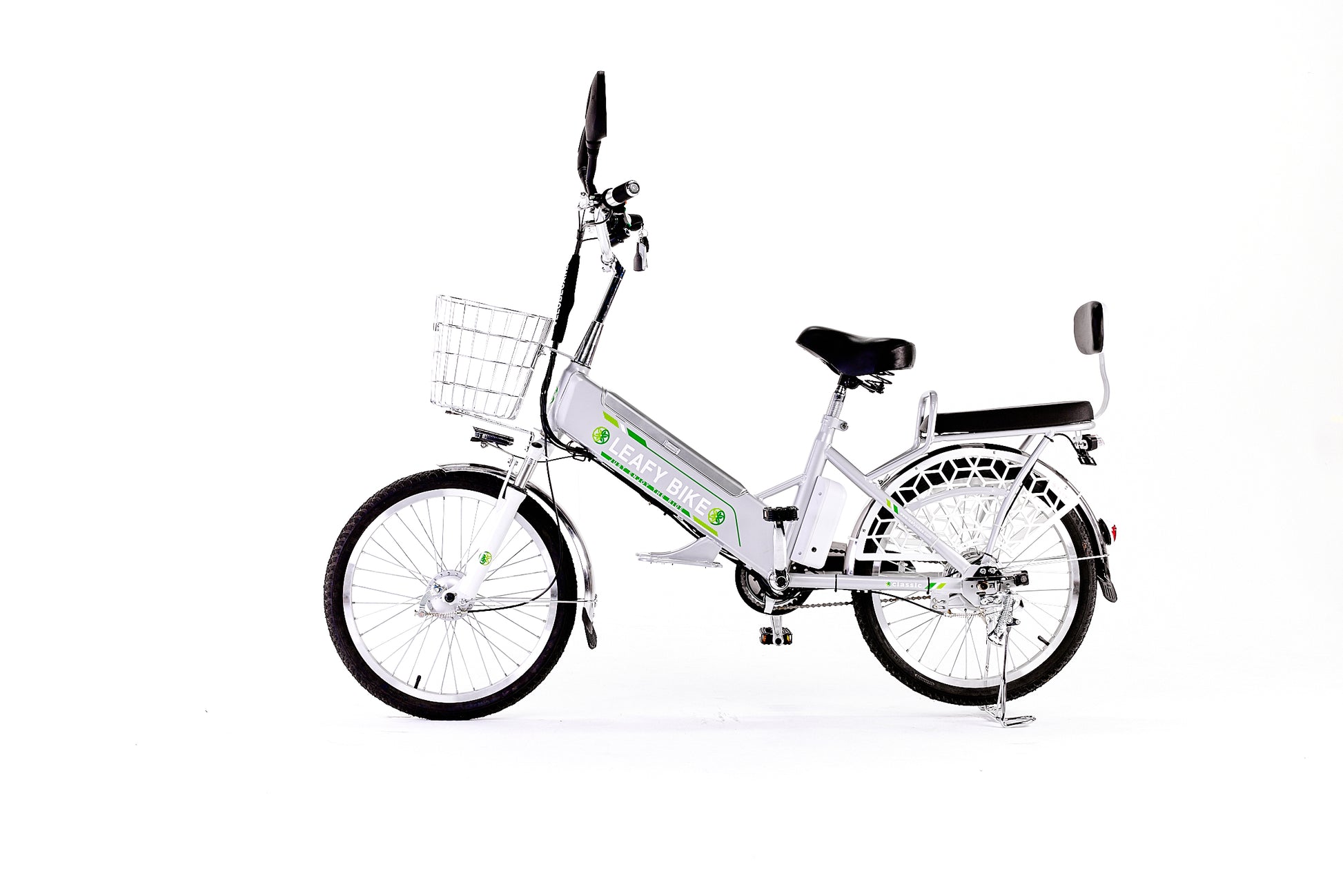 Leafy Stone Dual-Rider Electric Bike – 20 MPH, 30-Mile Range - Leafybikes