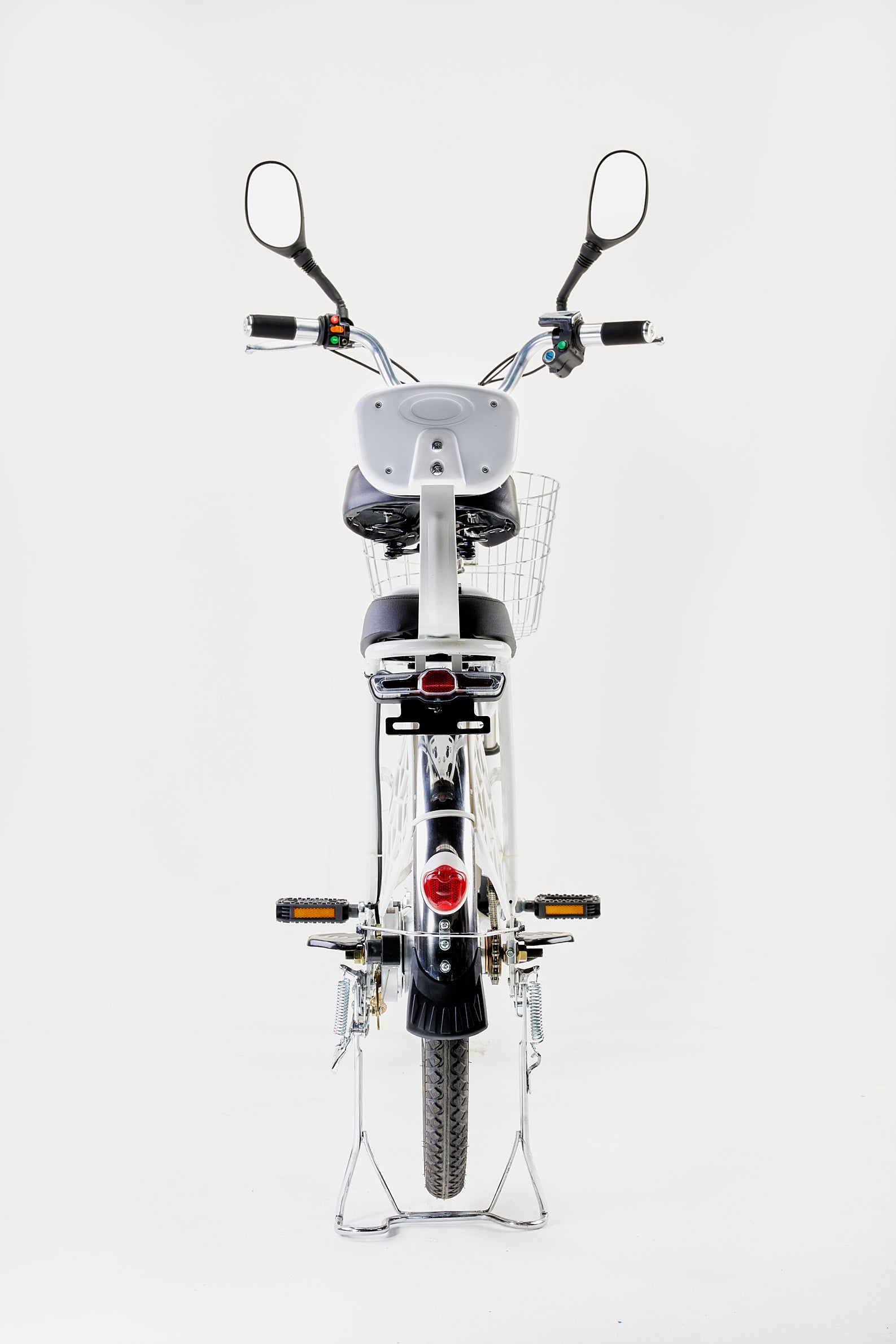 Leafy Snow Dual-Rider Electric Bike – 20 MPH, 30-Mile Range - Leafybikes