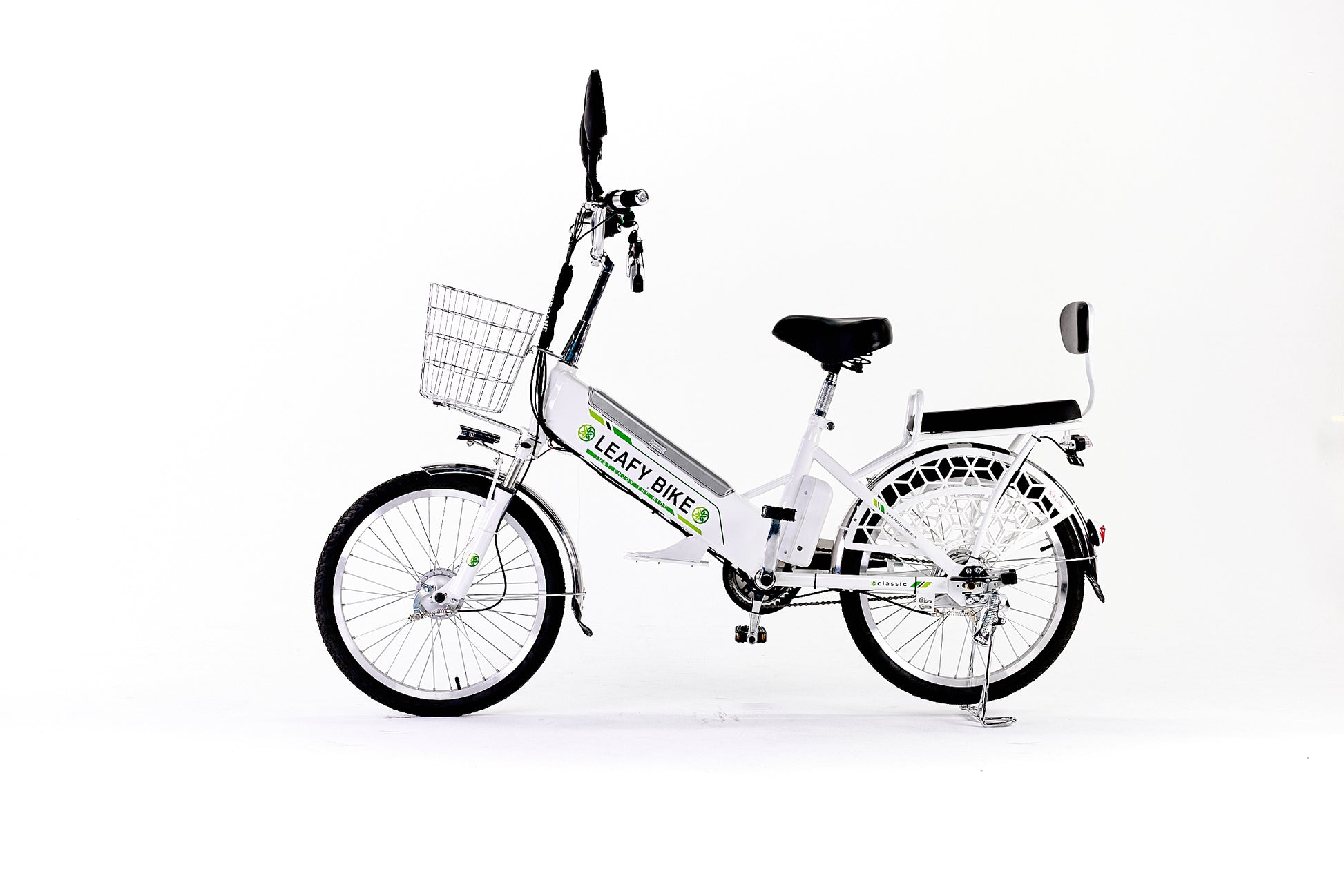 Leafy Snow Dual-Rider Electric Bike – 20 MPH, 30-Mile Range - Leafybikes