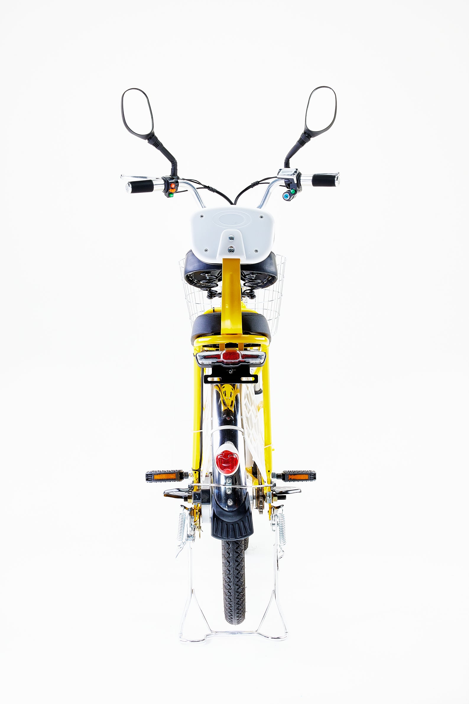 Leafy Sun Dual-Rider Electric Bike – 20 MPH, 30-Mile Range - Leafybikes